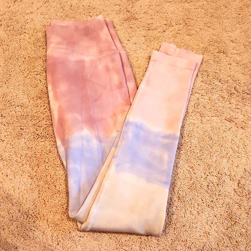 Spiritual Gangster tie dye leggings